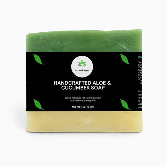 Handcrafted Aloe & Cucumber Soap