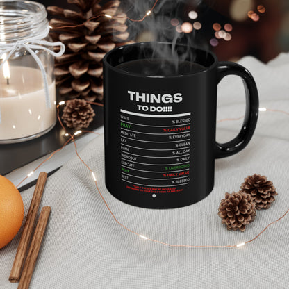 Things To Do! Coffee Mug