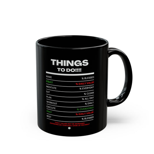 Things To Do! Coffee Mug