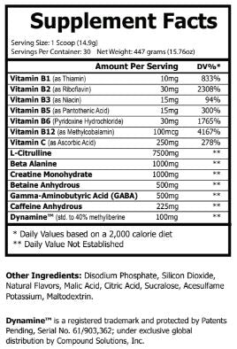 Energy Charge Pre-Workout