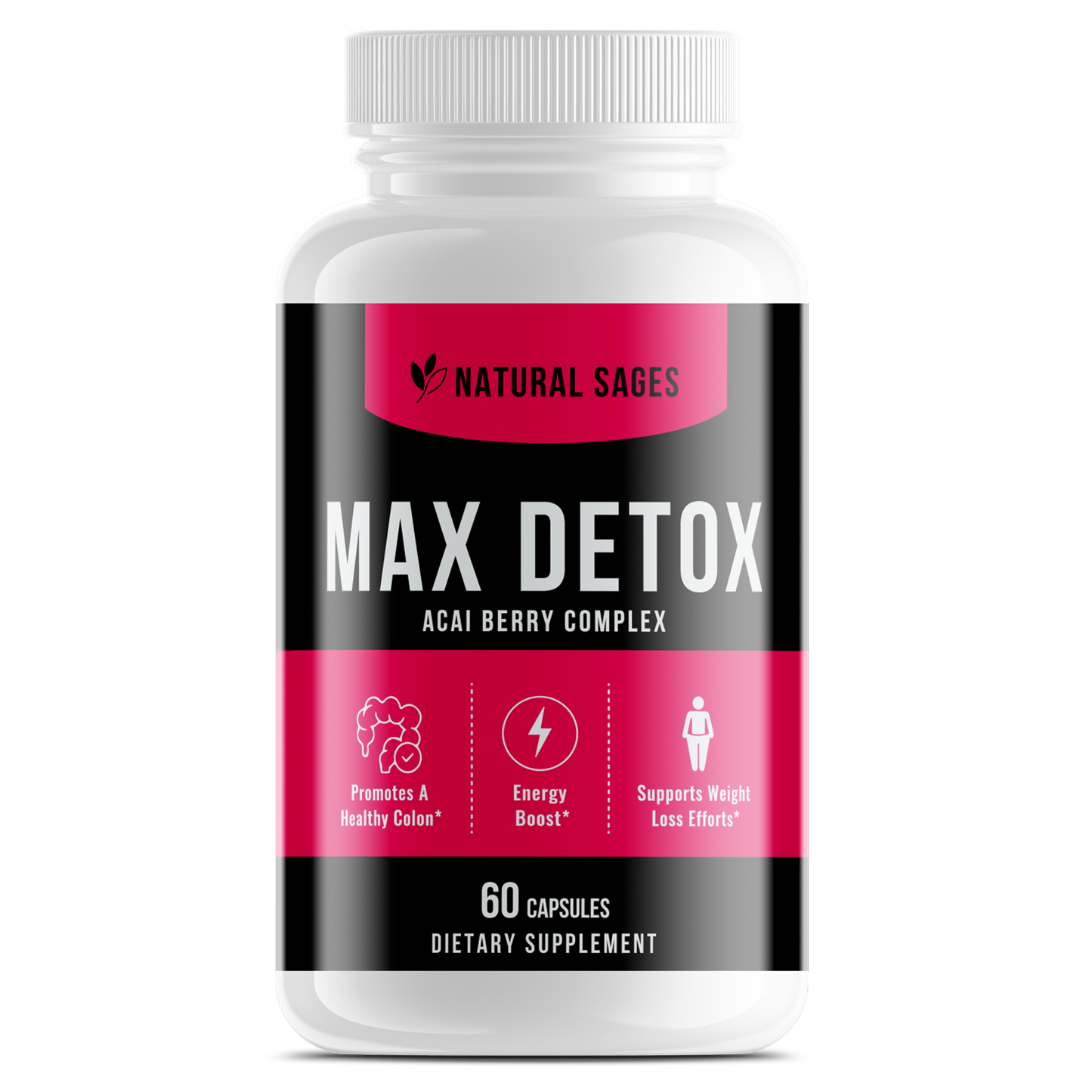 Natural Max Detox with Acai Berry Complex