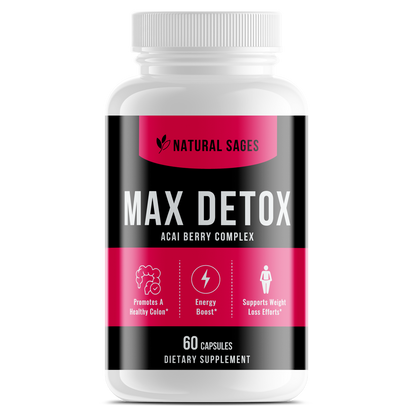 Natural Max Detox with Acai Berry Complex