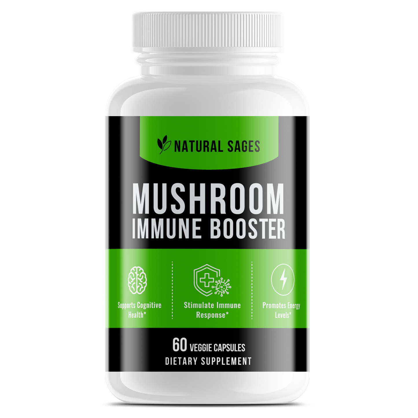 Natural Mushroom Immune Booster Complex