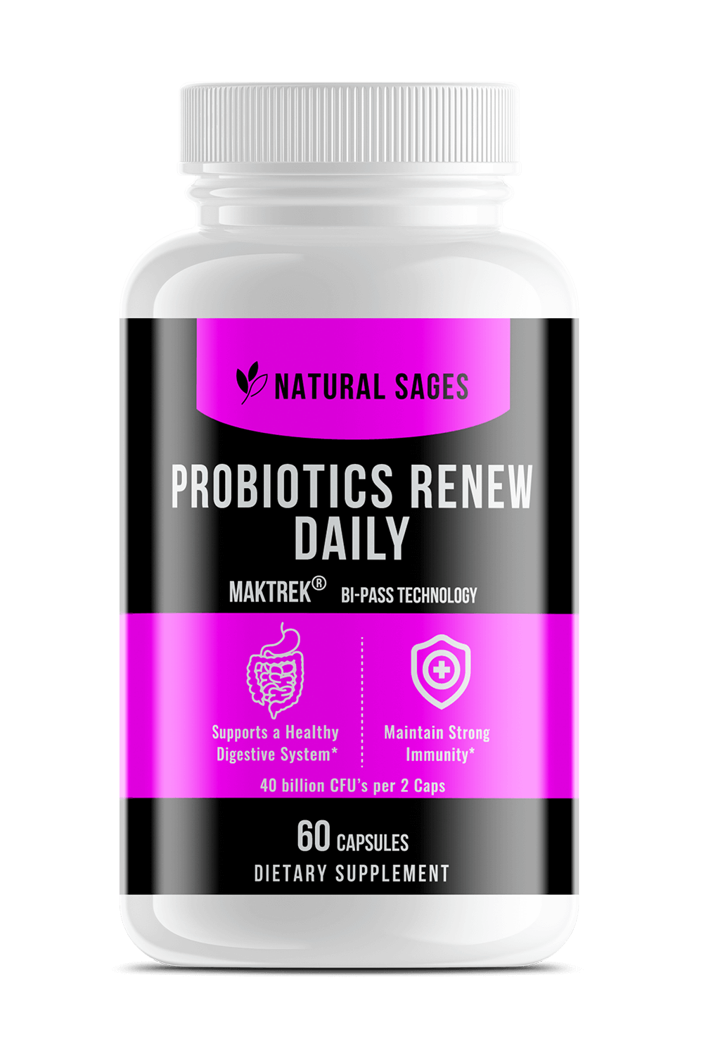 Daily Probiotic Renew - 40 Billion CFU