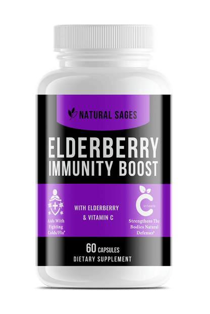 Natural Elderberry Immune Support w/ Vitamin C